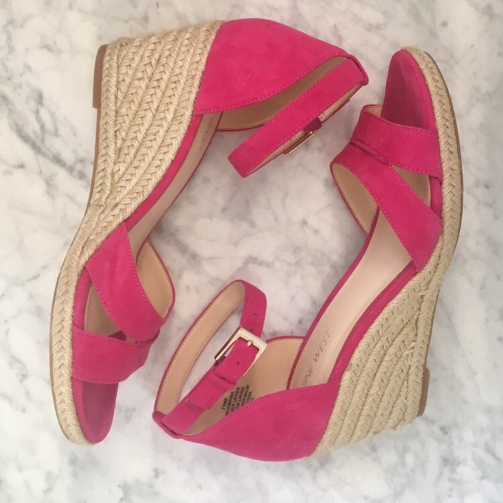 Nine West Suede Espadrilles